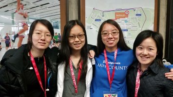 U.S. team European Girls' Mathematical Olympiad