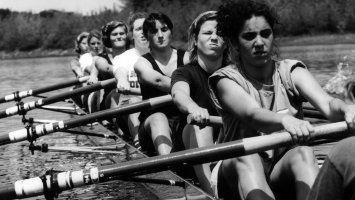 Girls rowing crew